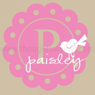 monograms P monograms P