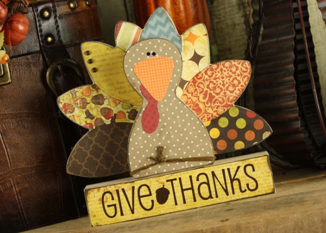 Thanksgiving Turkey wood crafts
