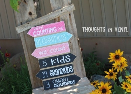 count your blessings mothers day craft 