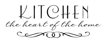 Kitchen Vinyl Lettering