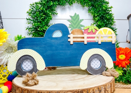 interchangeable farmhouse truck fruit