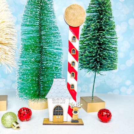 CK1250 North Pole vistors center Christmas