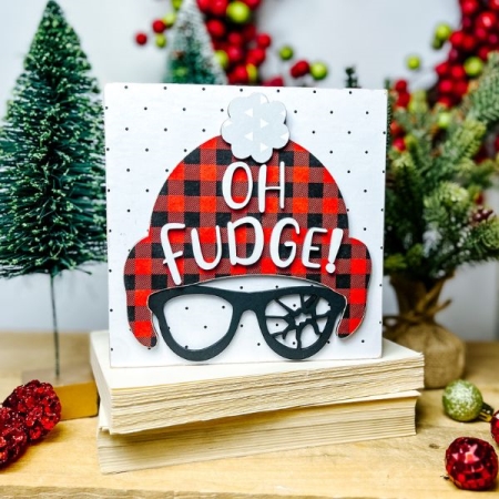 Christmas Story board you'll shoot your eye out Oh Fudge