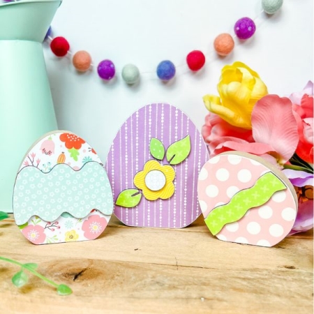 Easter eggs layered wooden easter eggs set of easter eggs wood easter crafts
