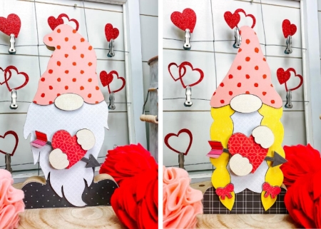 interchangeable gnome wood craft