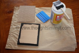 How to Use Mod Podge | Thoughts in Vinyl